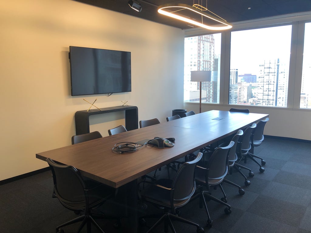 An interior shot of Conference A