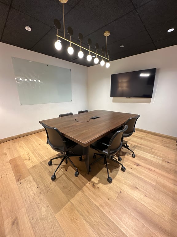 An interior shot of Conference D