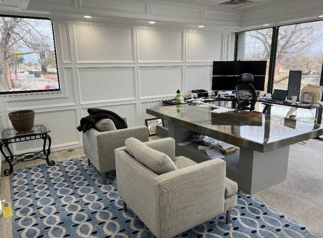 An interior shot of Office Space 1