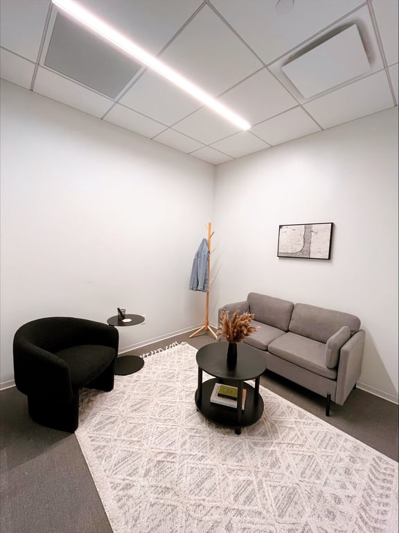 An interior shot of Casual Private Office