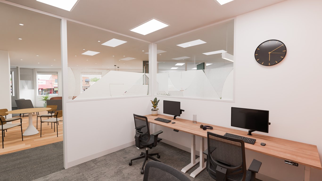 An interior shot of Suite 9