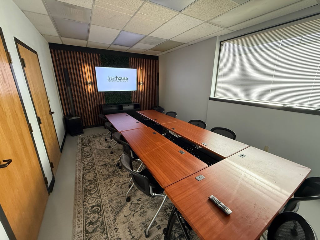 An interior shot of Meeting Space