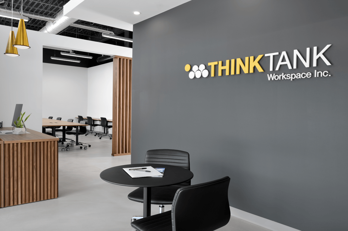An interior shot of Thinktank Workspace