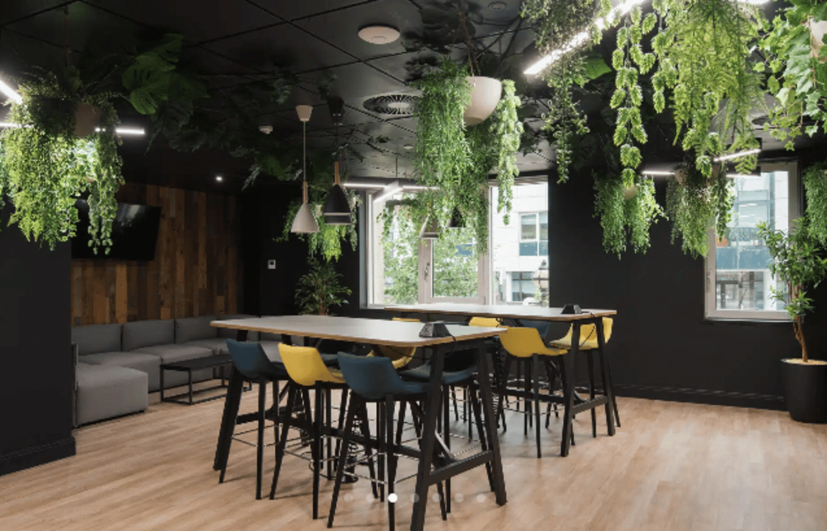 An interior shot of WIZU - One Embankment