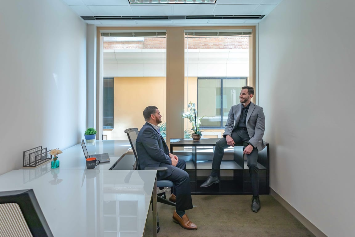 An interior shot of Private Day Office