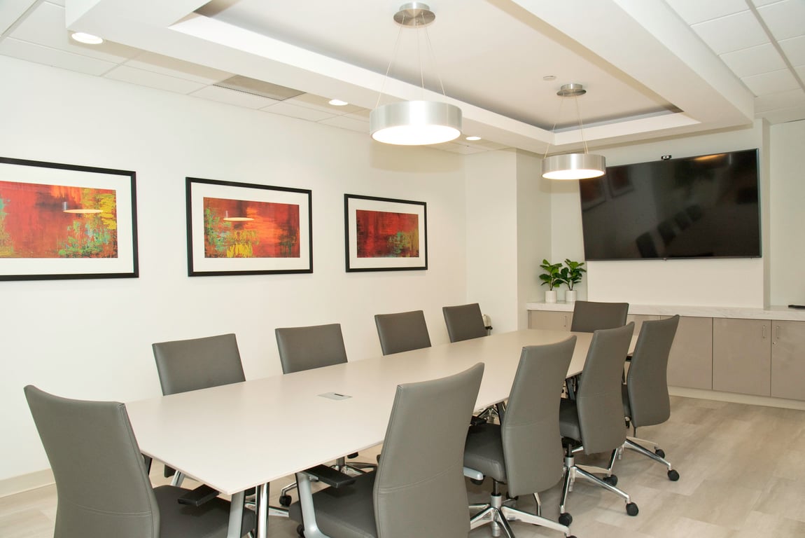 An interior shot of Boardroom