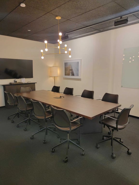 An interior shot of Conf. Room H