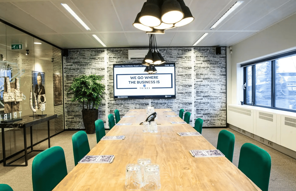 An interior shot of Tribes - Amsterdam Amstel Station