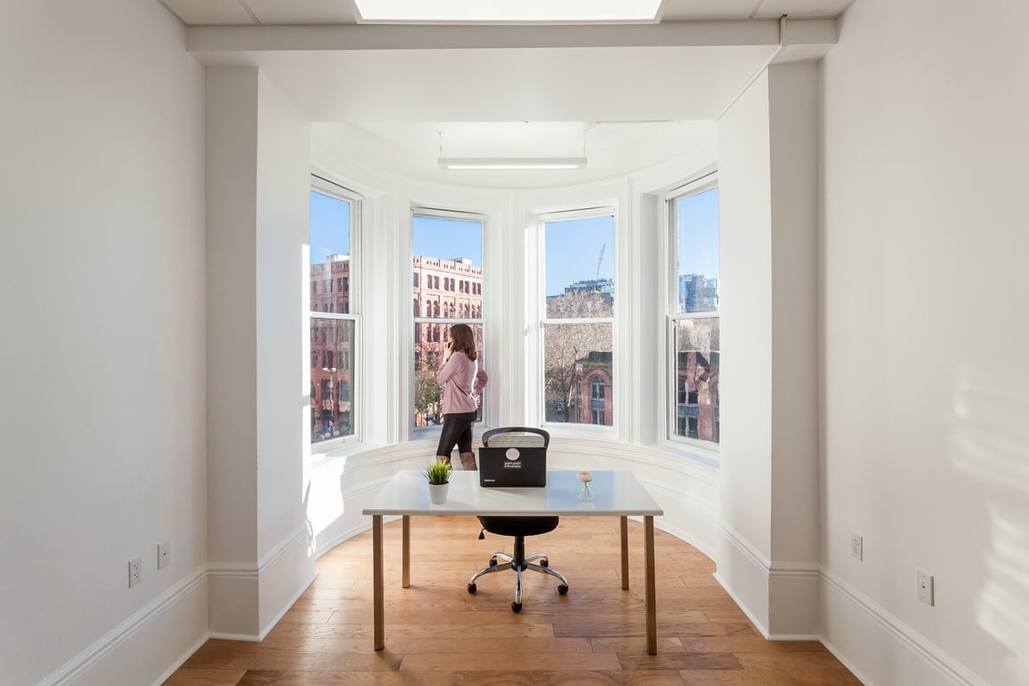 An interior shot of Private Day Office