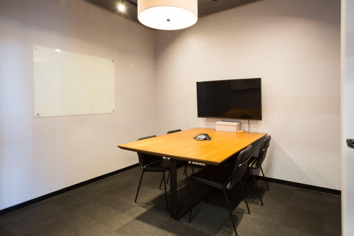 An interior shot of Huddle Room A