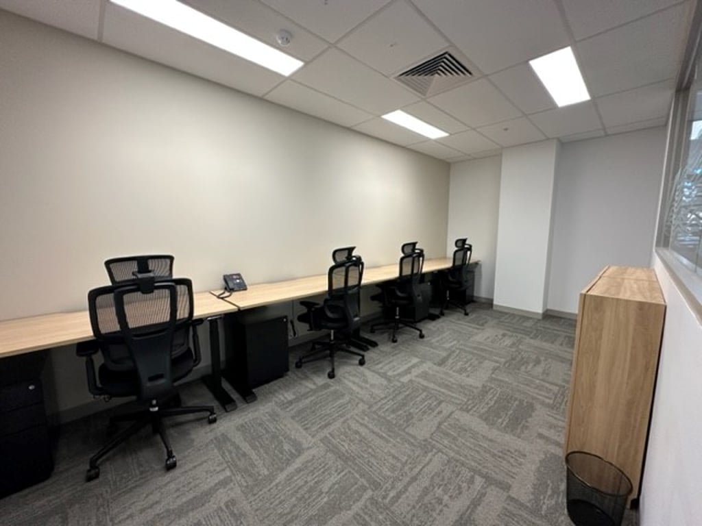 An interior shot of Suite 18