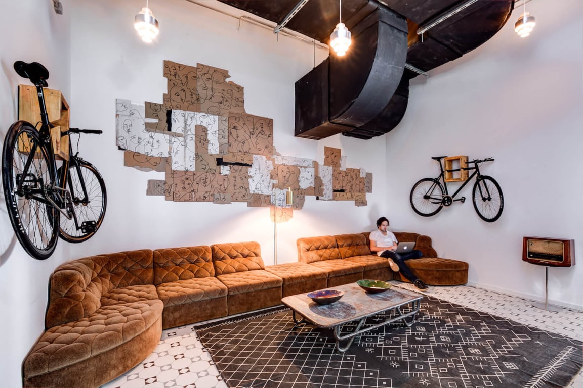 An interior shot of Mindspace - Kudamm