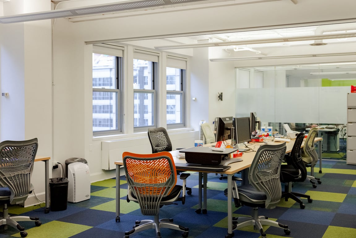 An interior shot of Day Office for Team of 15