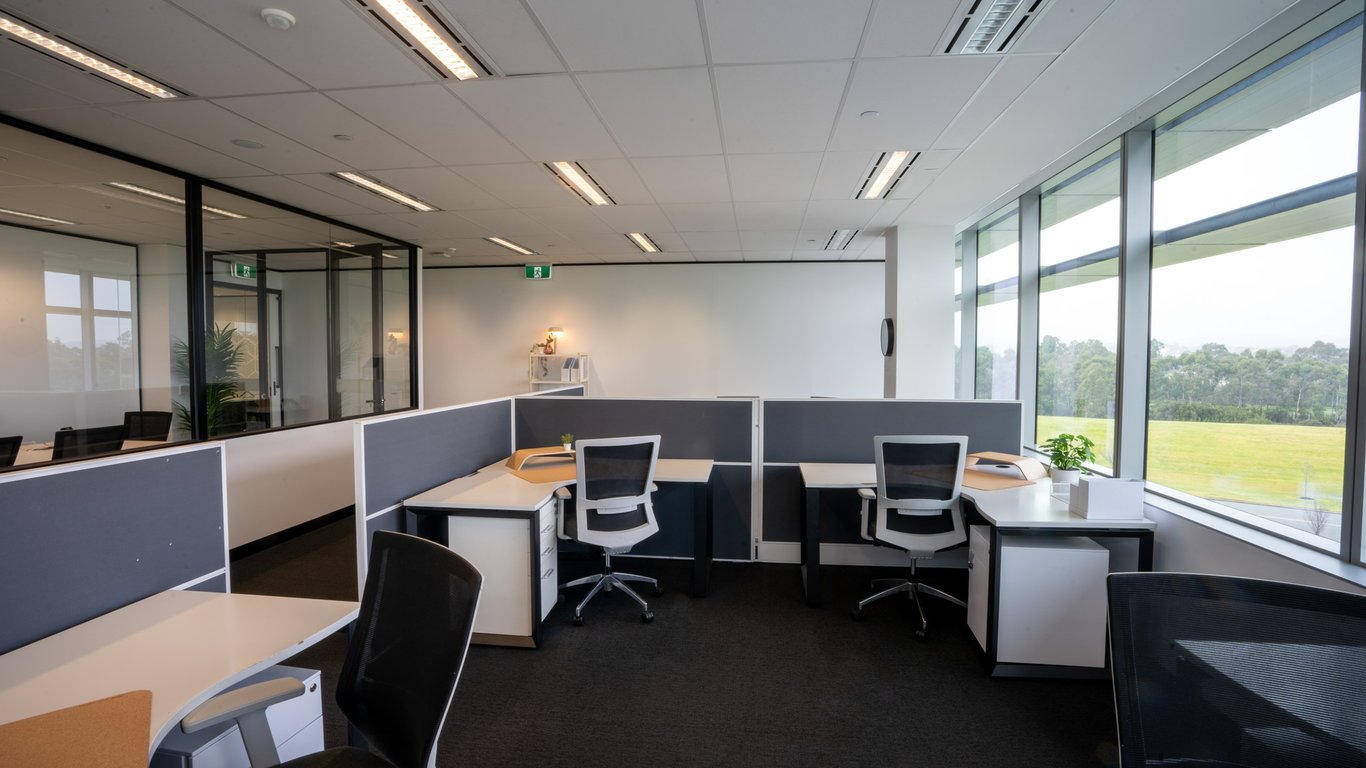 An interior shot of Suite 122