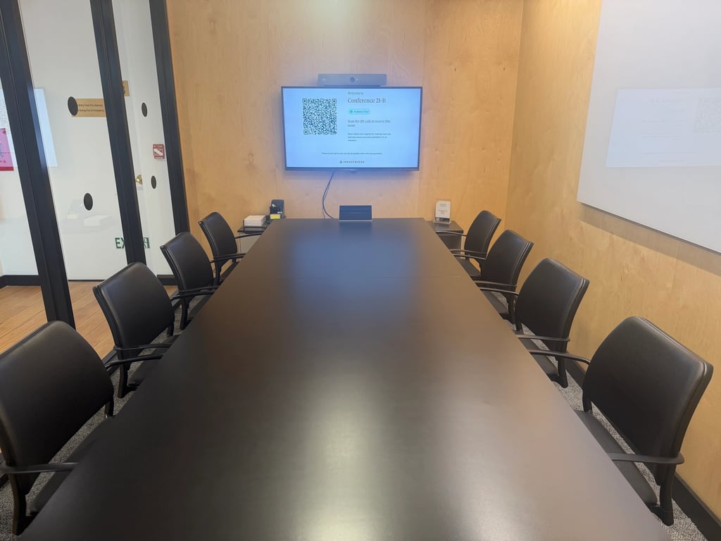 An interior shot of Conference 21-B