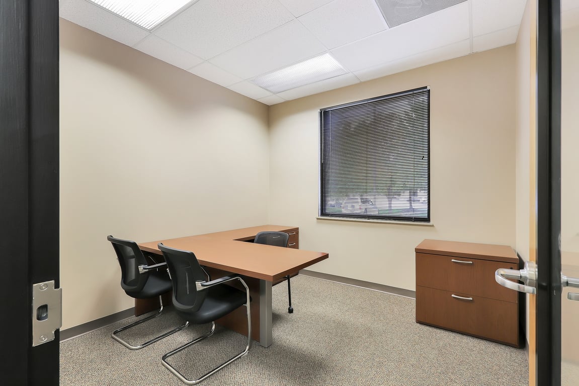 An interior shot of Private Office #9 - Chesterfield