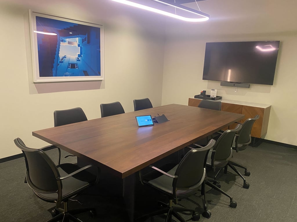 An interior shot of Conf Room H