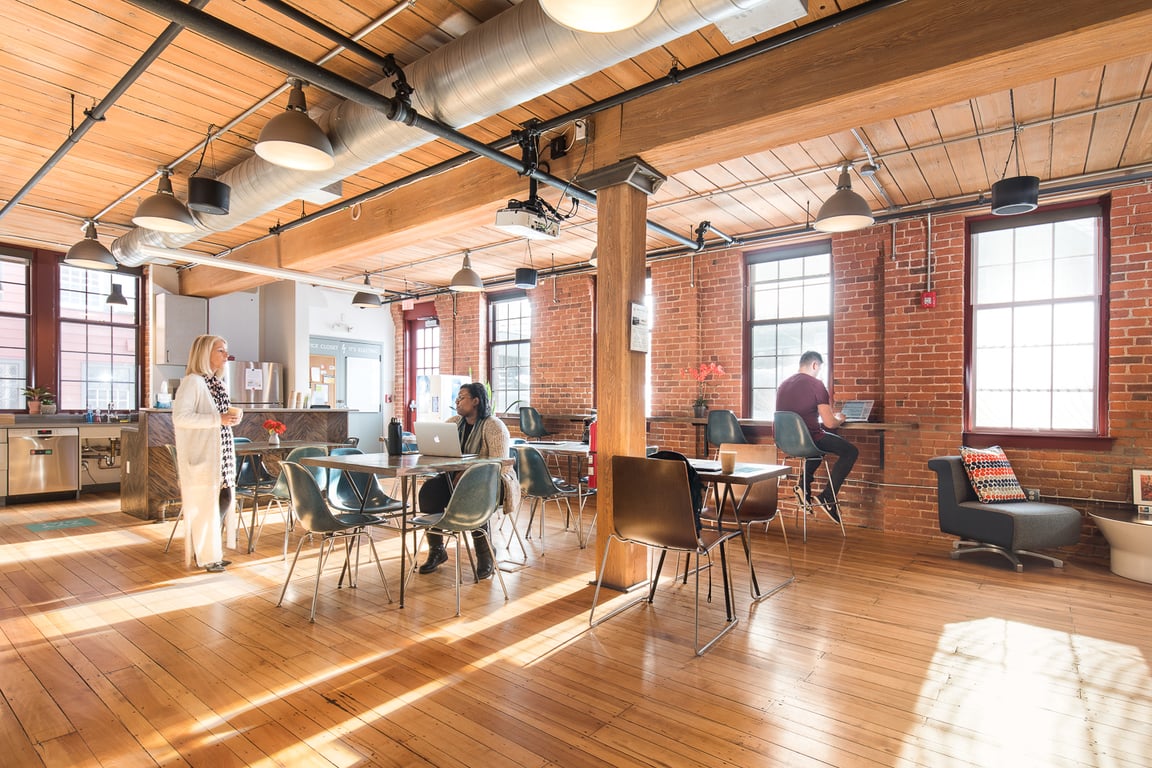 An interior shot of Workbar Arlington