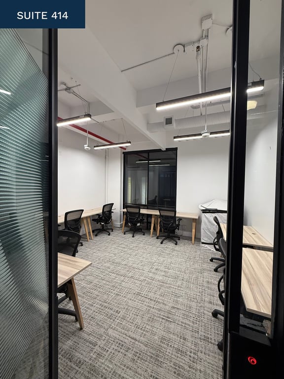 An interior shot of Suite 414