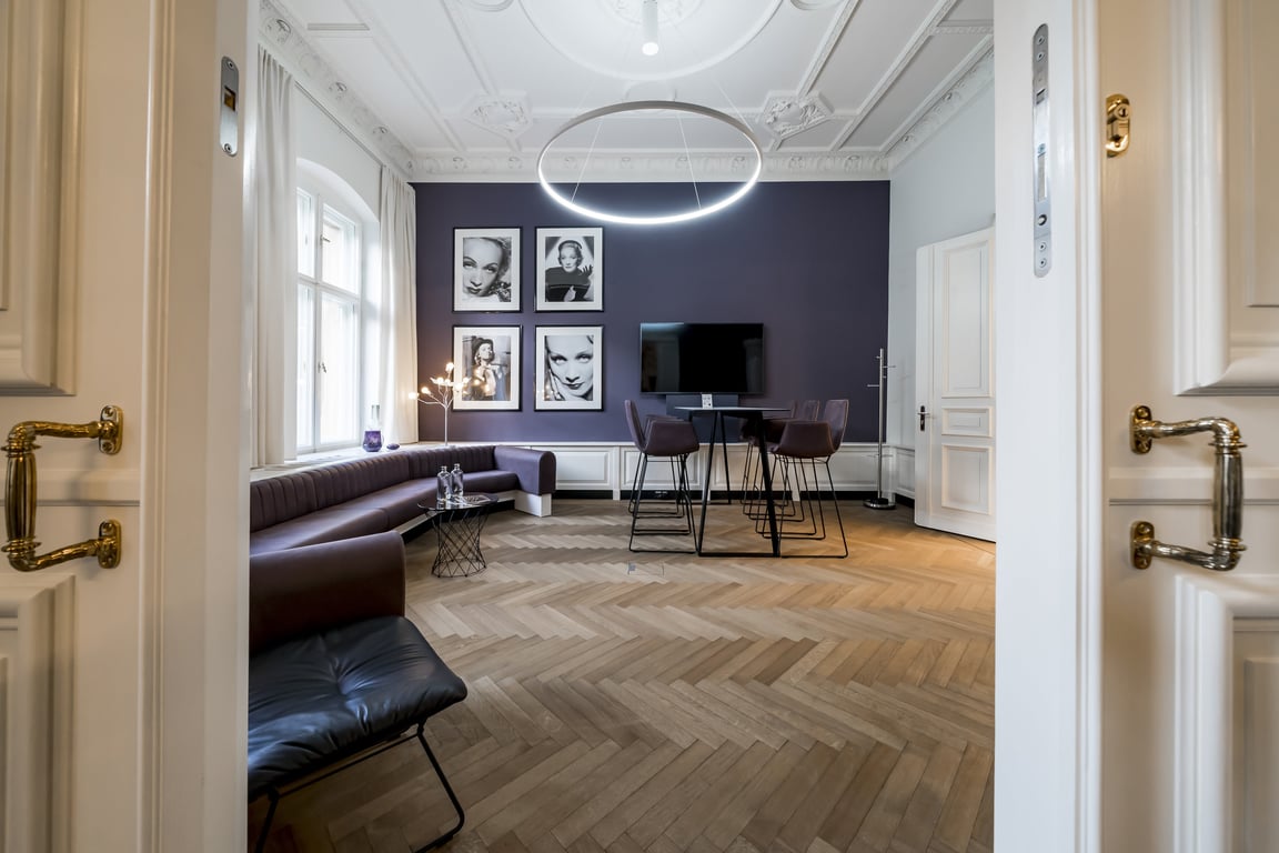 An interior shot of Creativemeet "Marlene Dietrich"