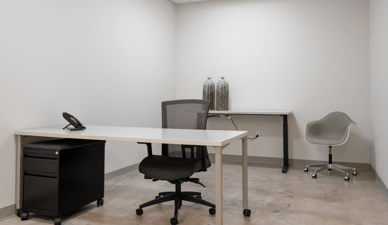 An interior shot of Private Office B