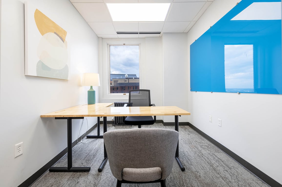 An interior shot of Private Day Office