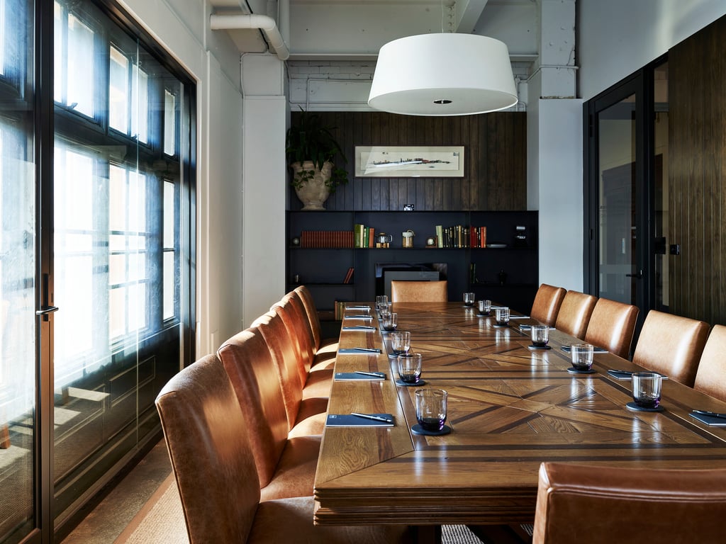An interior shot of Boardroom