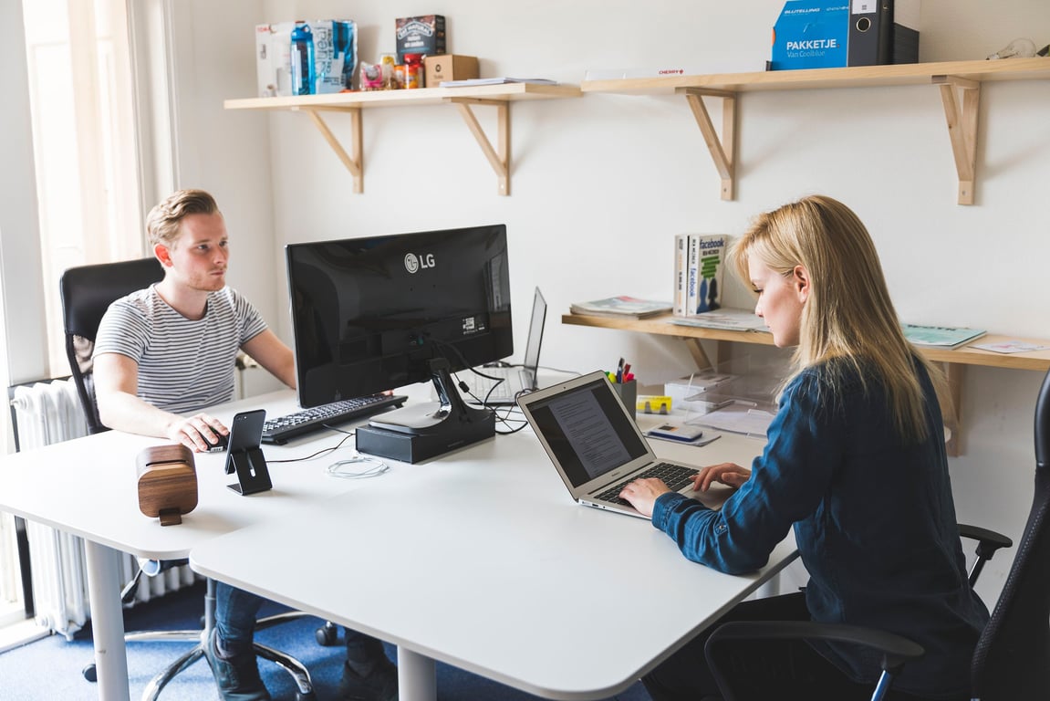 An interior shot of StartDock - Herengracht