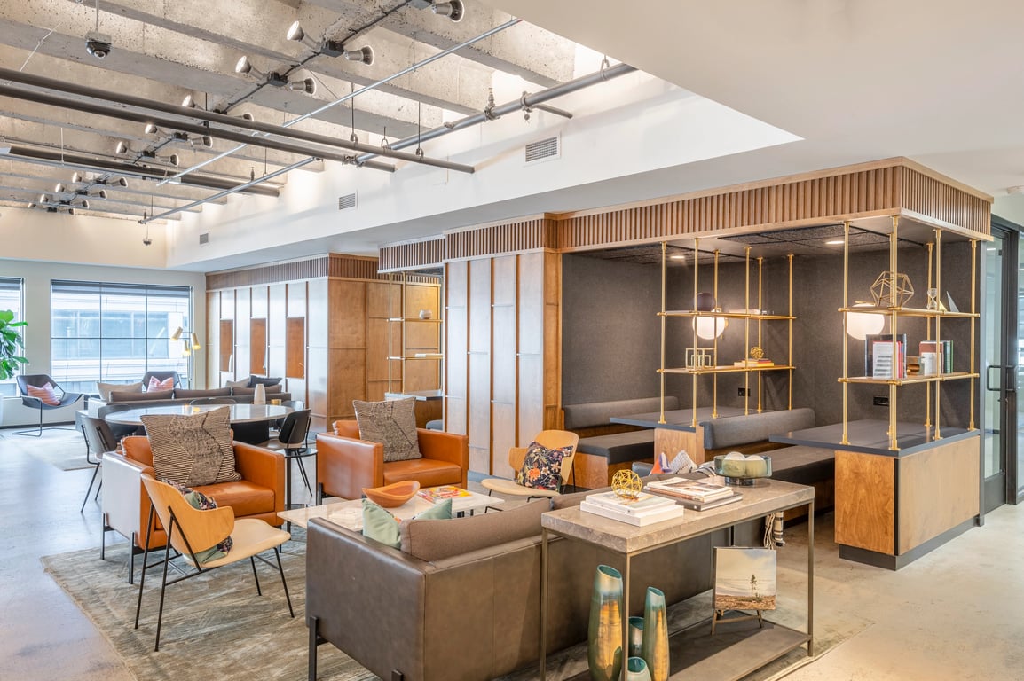 An interior shot of Industrious - Buckhead