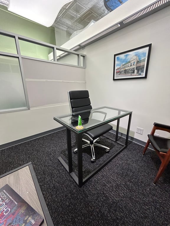 An interior shot of Office M