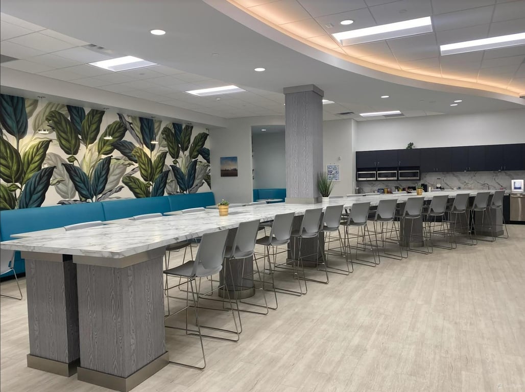 An interior shot of The Hub @ Office-Logic