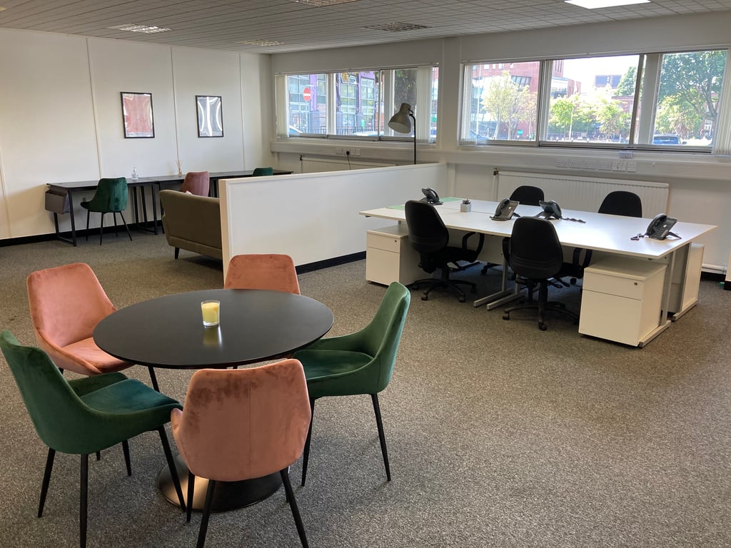 An interior shot of Citibase - Newcastle-under-Lyme