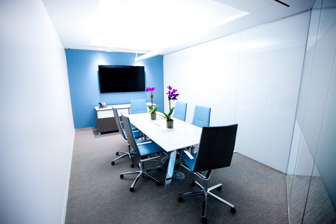 An interior shot of Essex Conference Room