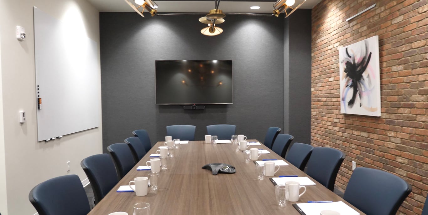 An interior shot of Boardroom