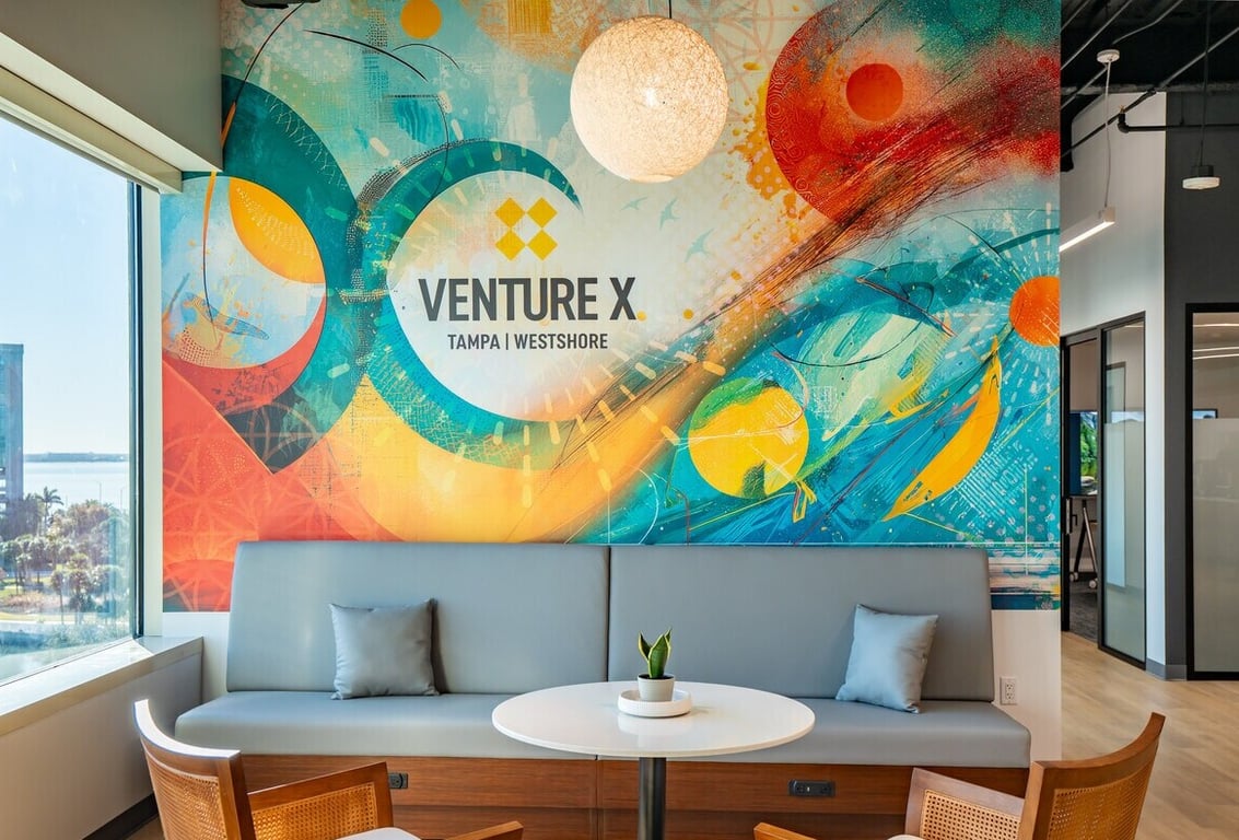 An interior shot of Venture X Tampa Westshore