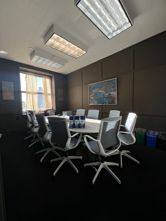 An interior shot of Conference room