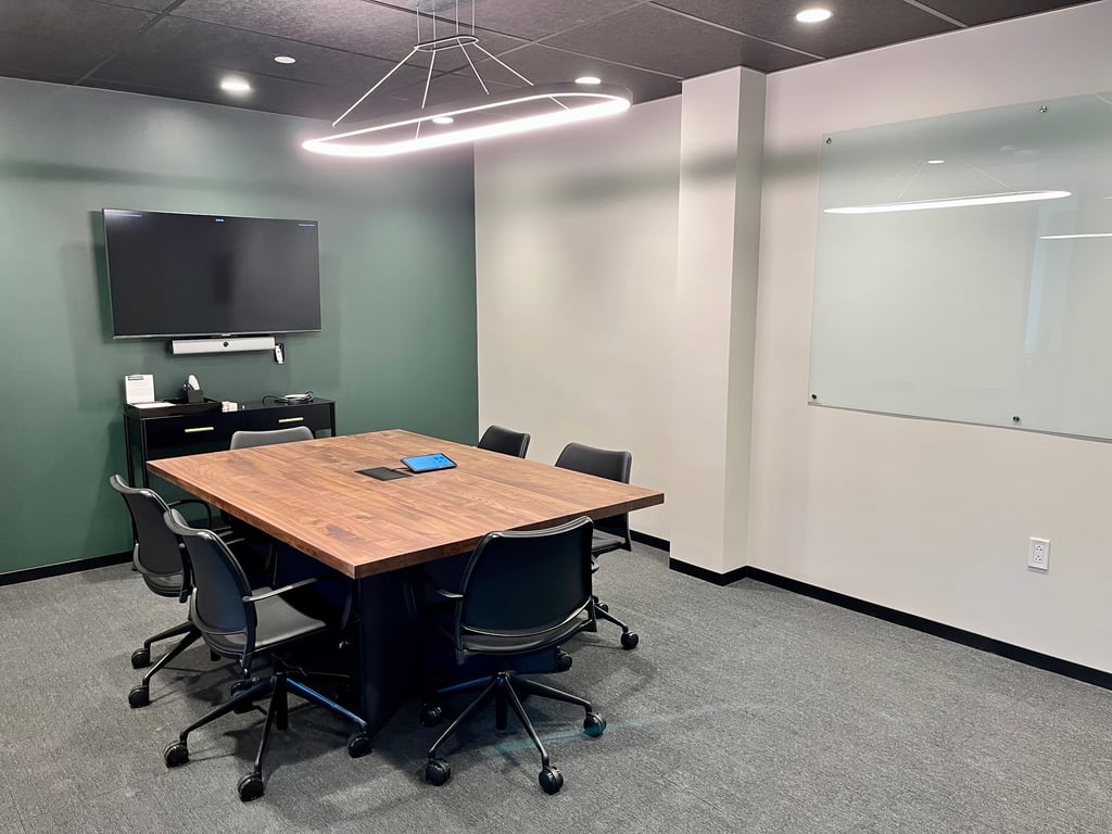 An interior shot of Conference J