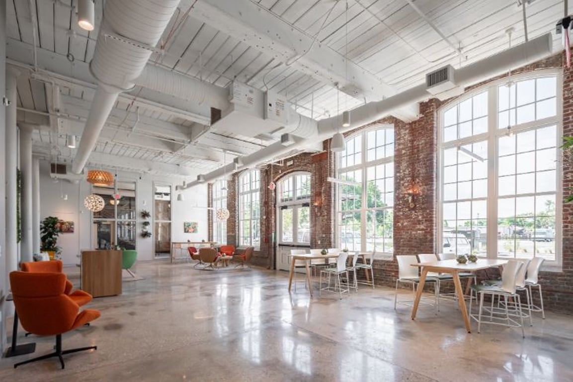 An interior shot of Venture X - Charleston - Garco Mill