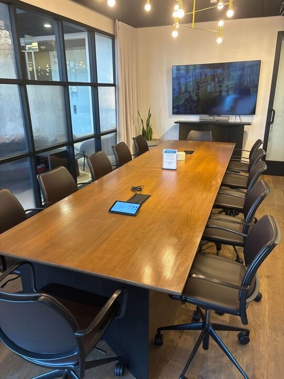 An interior shot of Conference Room A