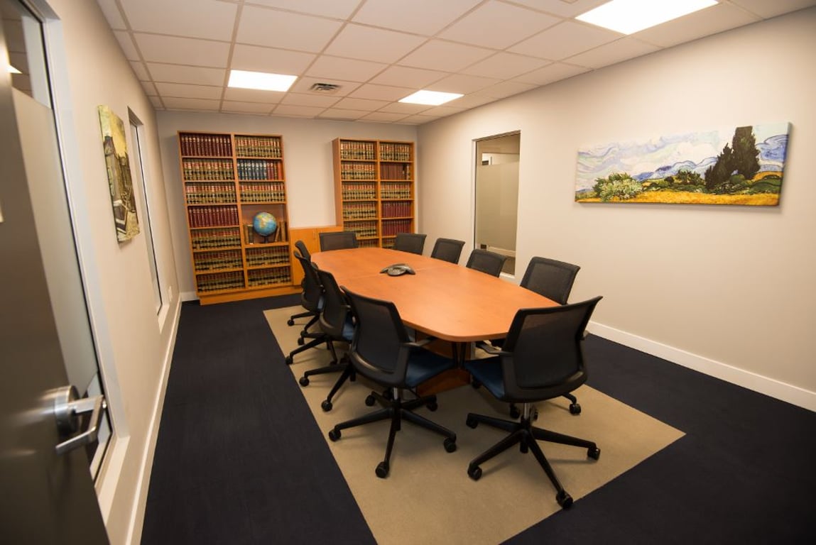 An interior shot of Boardroom