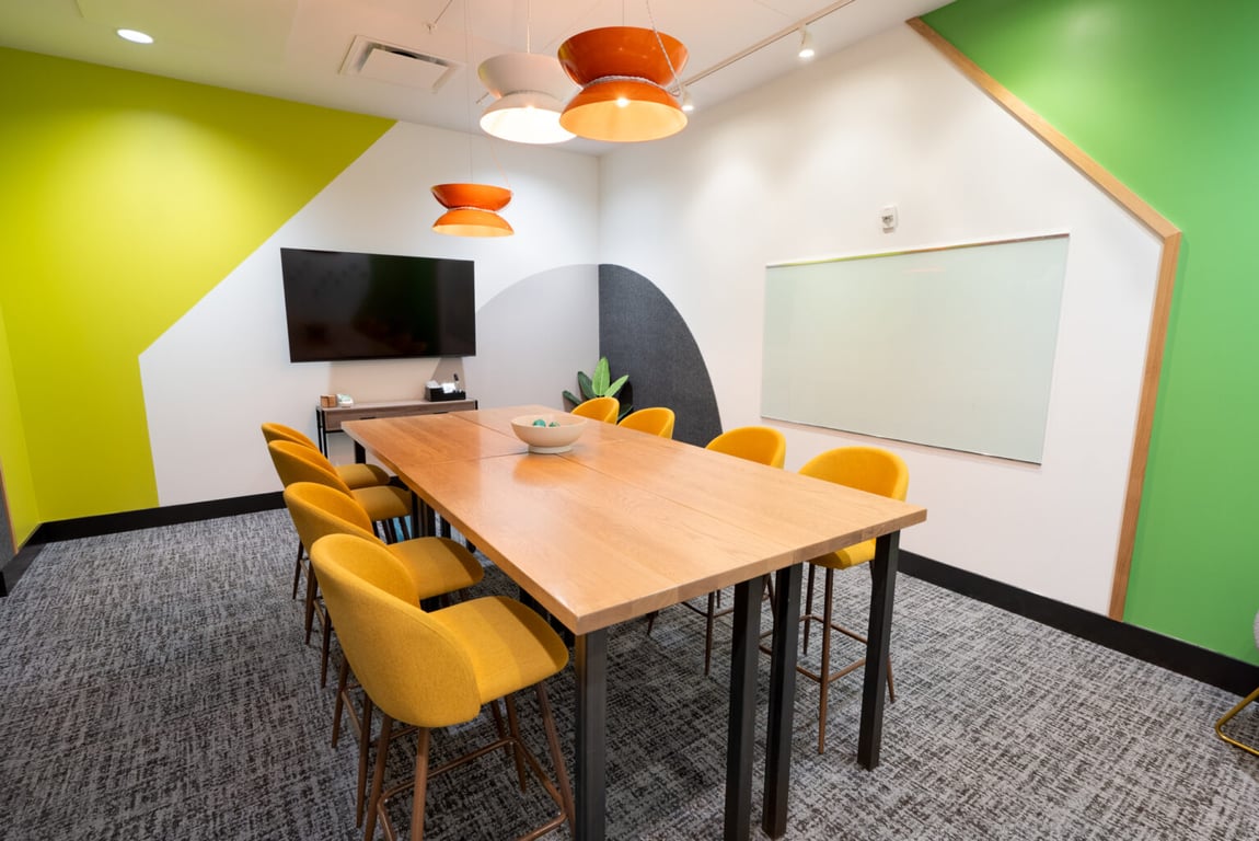 An interior shot of Yo Yo Meeting Room