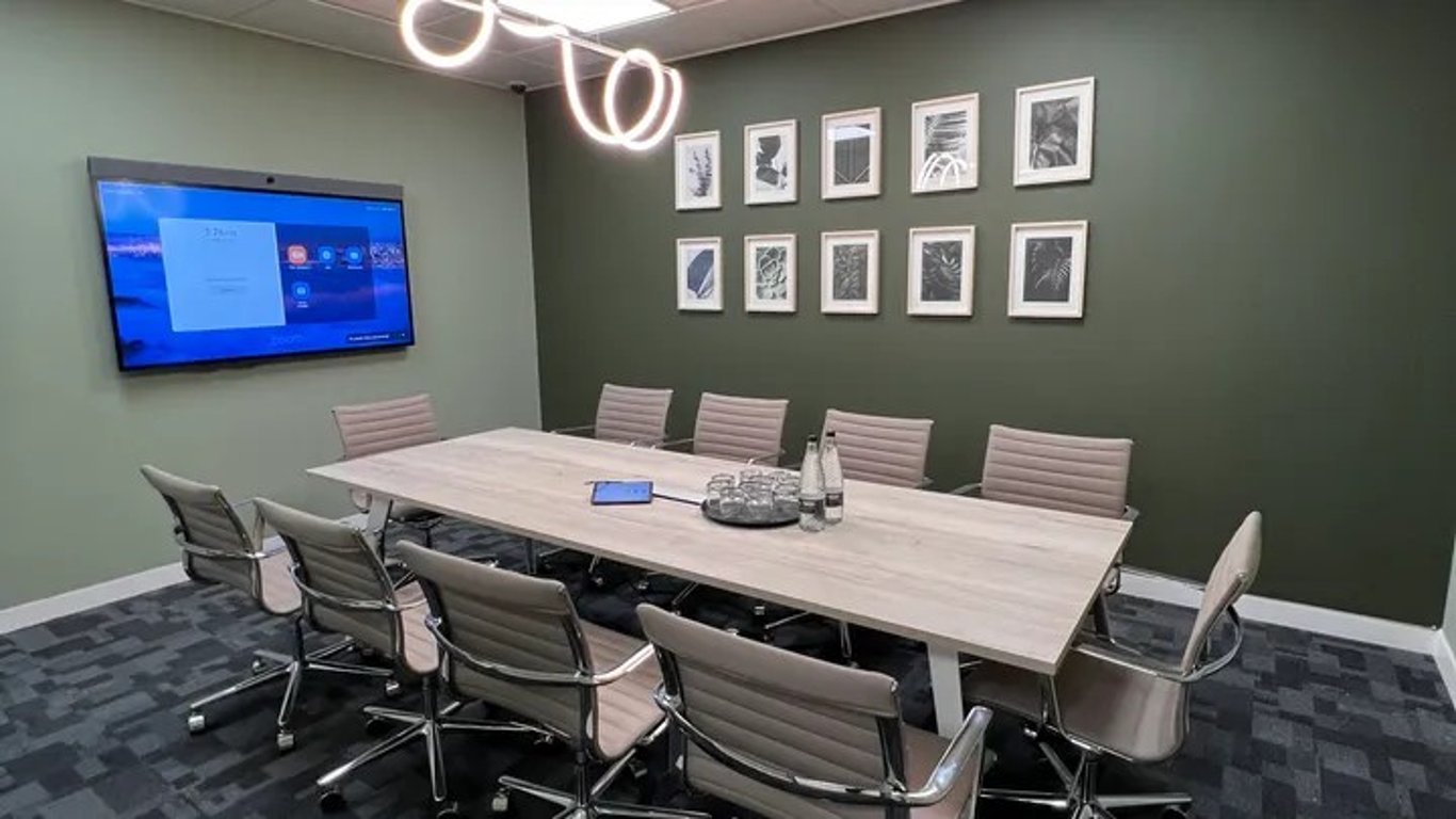An interior shot of 8 Person Meeting Room (Room 2.0)