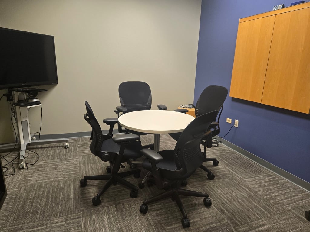 An interior shot of Small Meeting Room