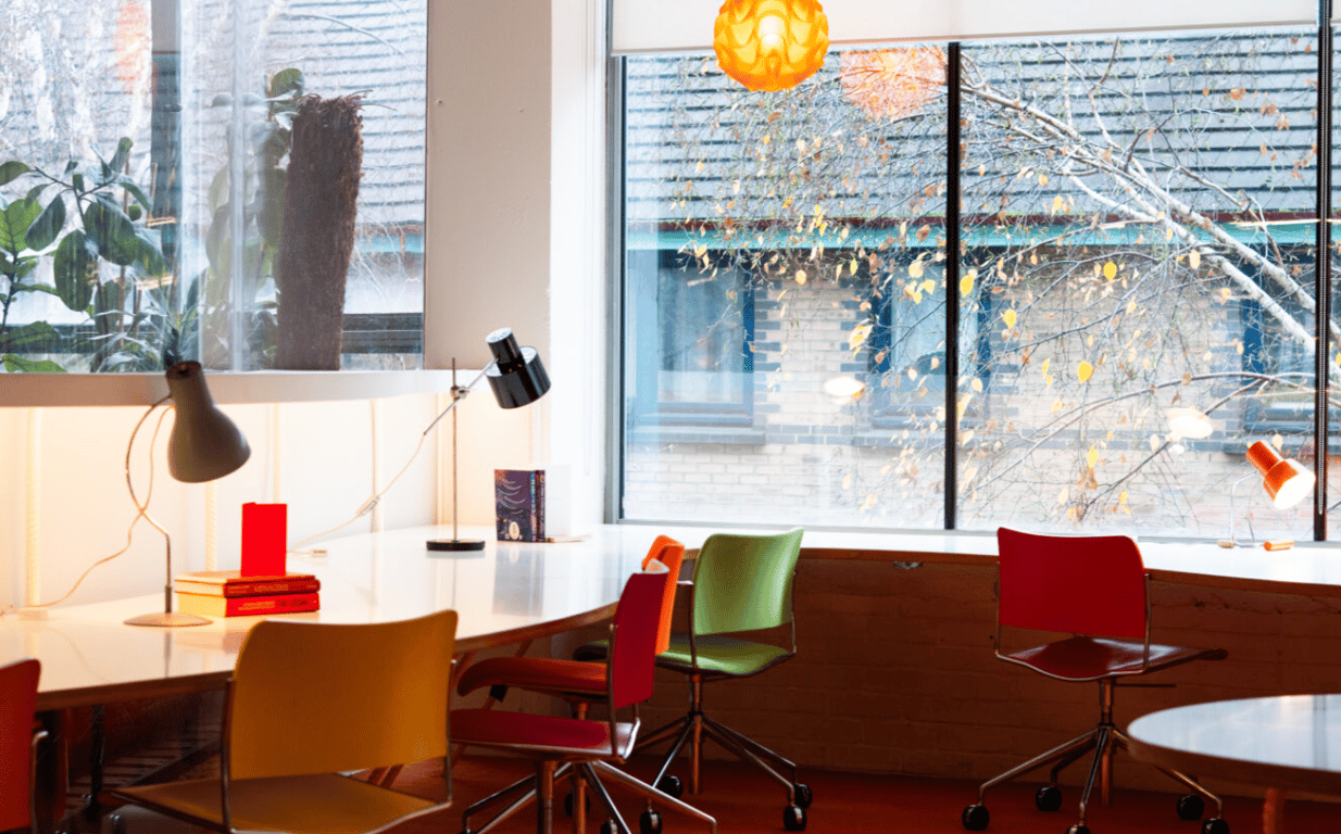 An interior shot of Day Office