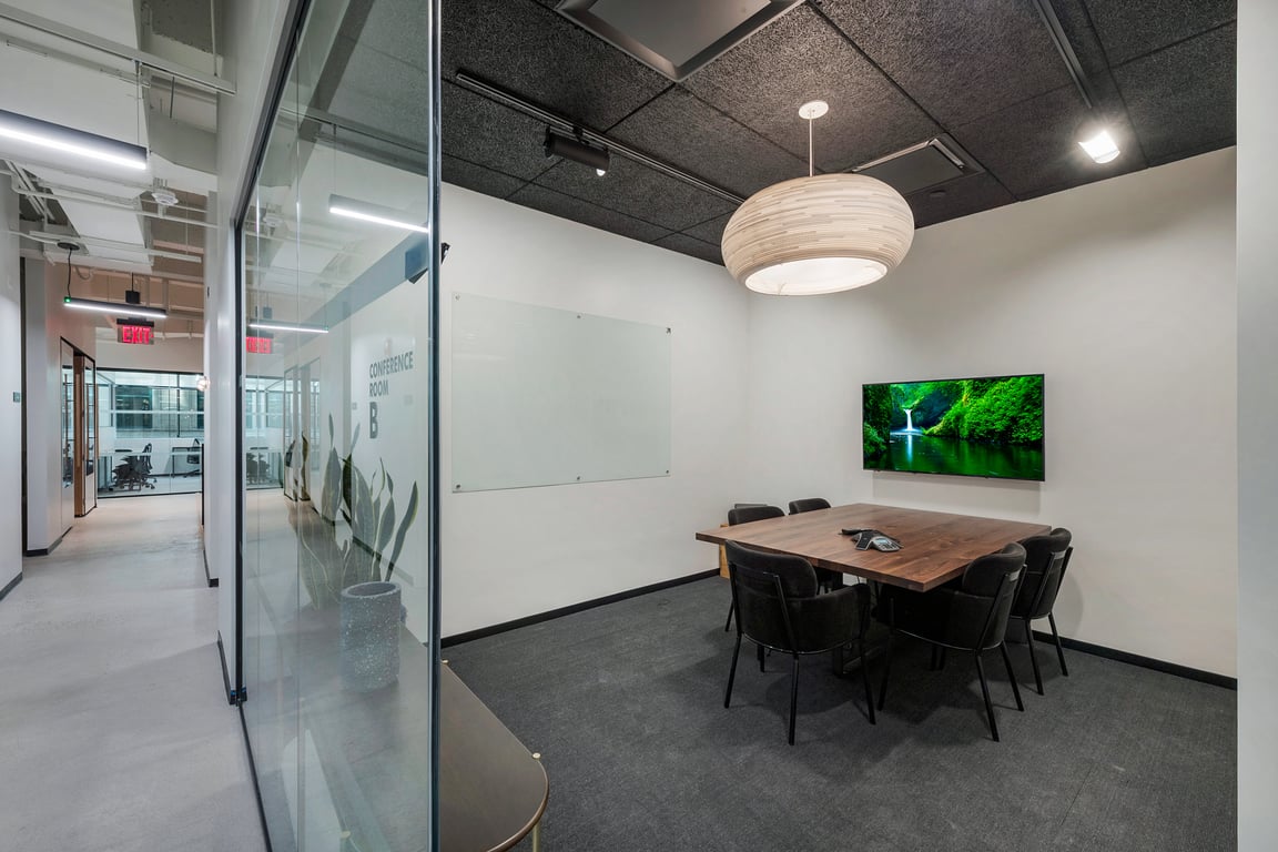 An interior shot of Conference E