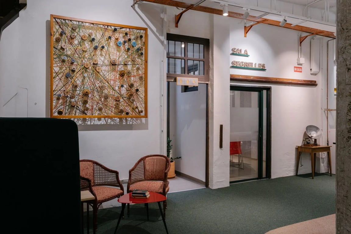 An interior shot of Segrelles Room