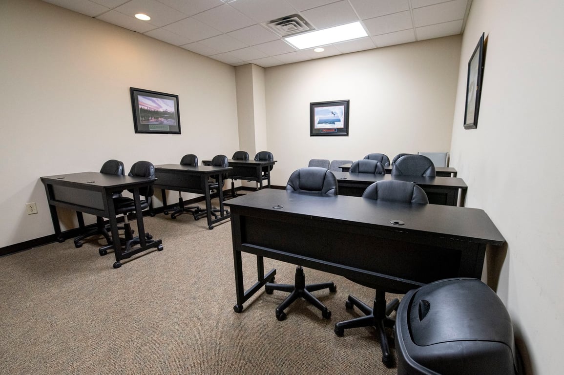 An interior shot of Training Room