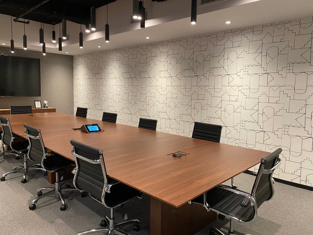An interior shot of Park Avenue Meeting Room