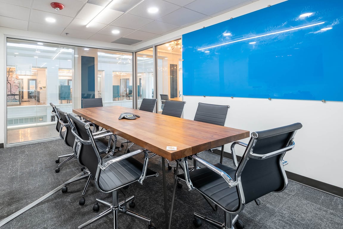 An interior shot of Conference Room 2