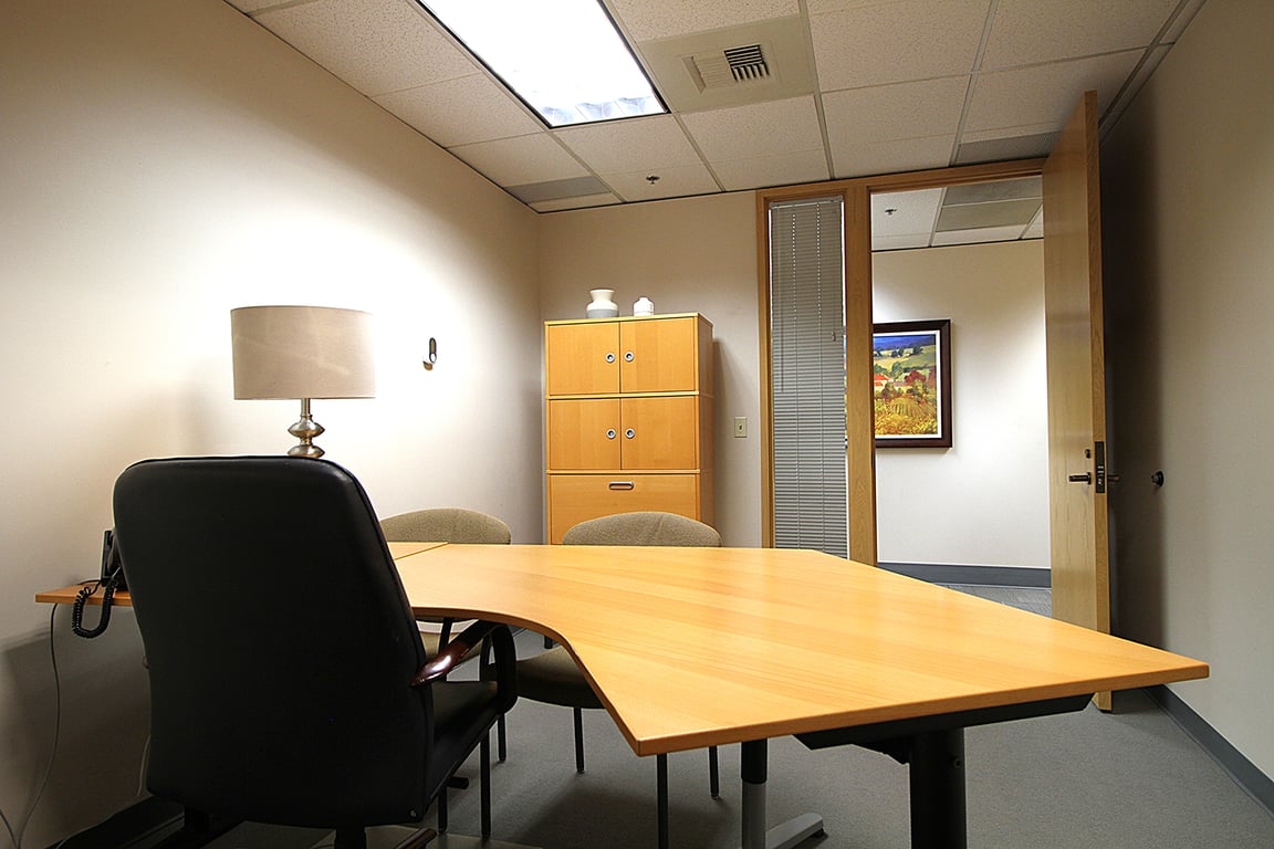 An interior shot of Hourly Office